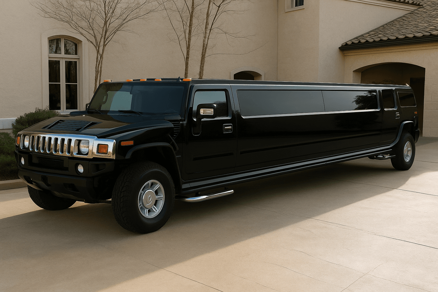 20-Passenger Stretch Limousine exterior
