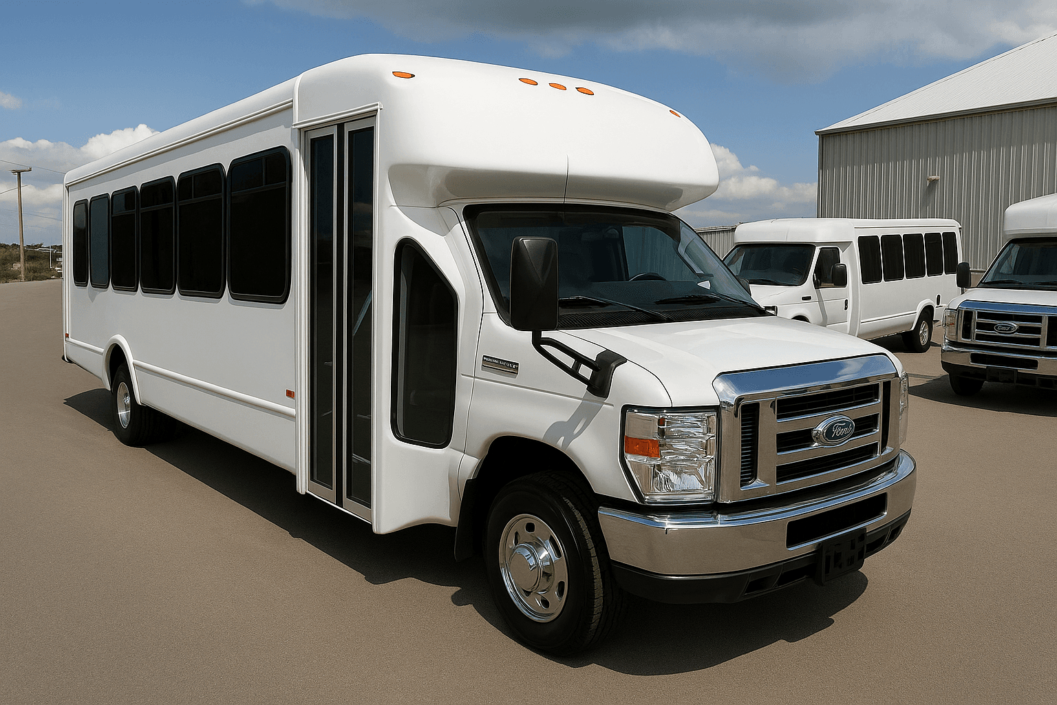 22-Passenger Coach Bus exterior