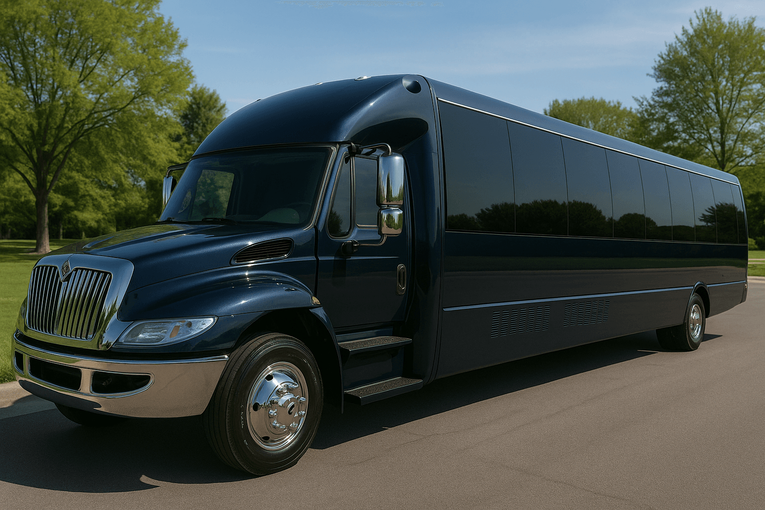 34-Passenger Party Bus exterior