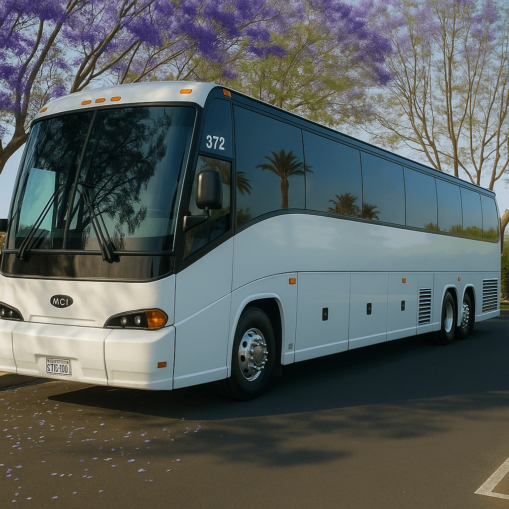 50-Passenger Coach Bus exterior