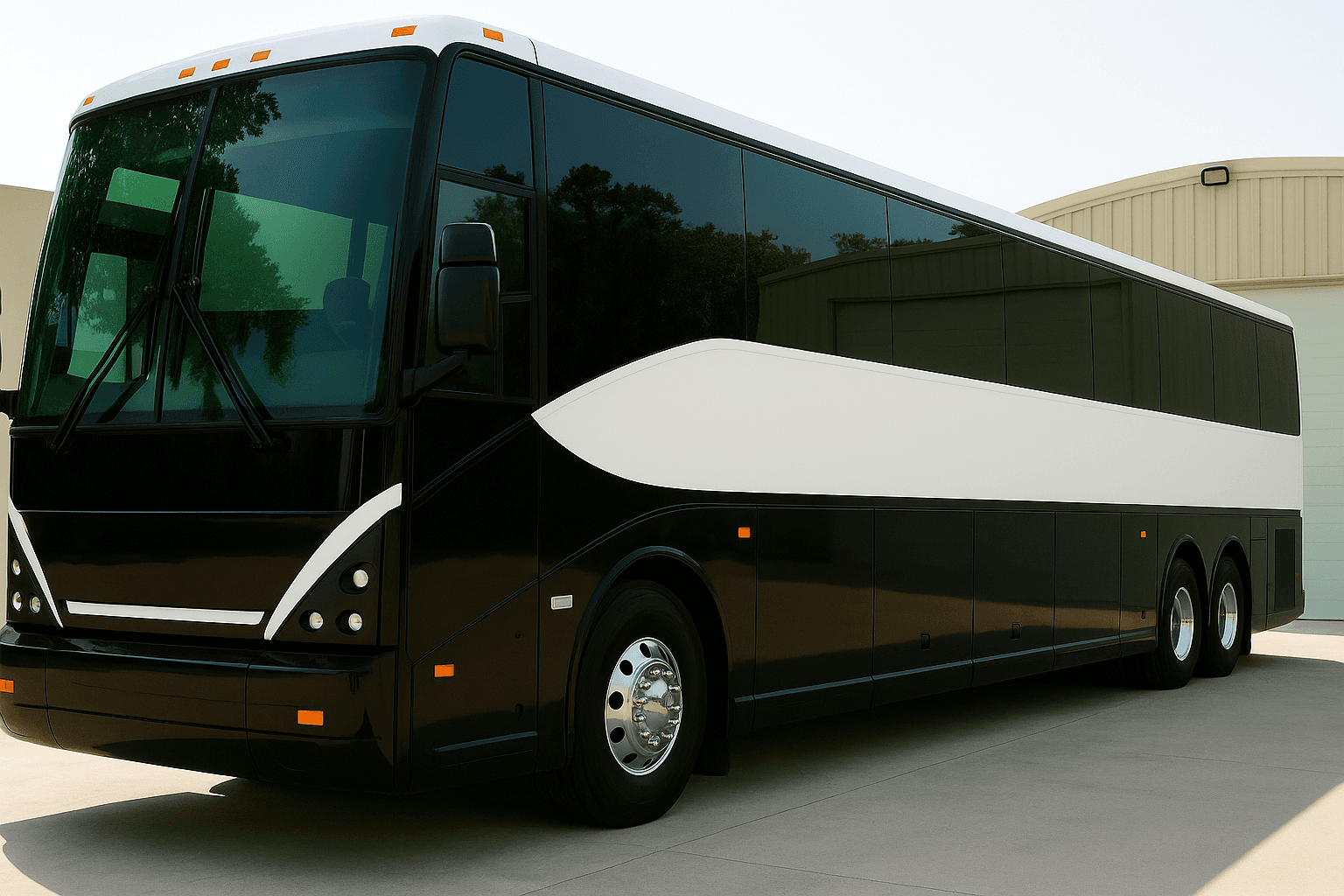 52-Passenger Coach Bus exterior