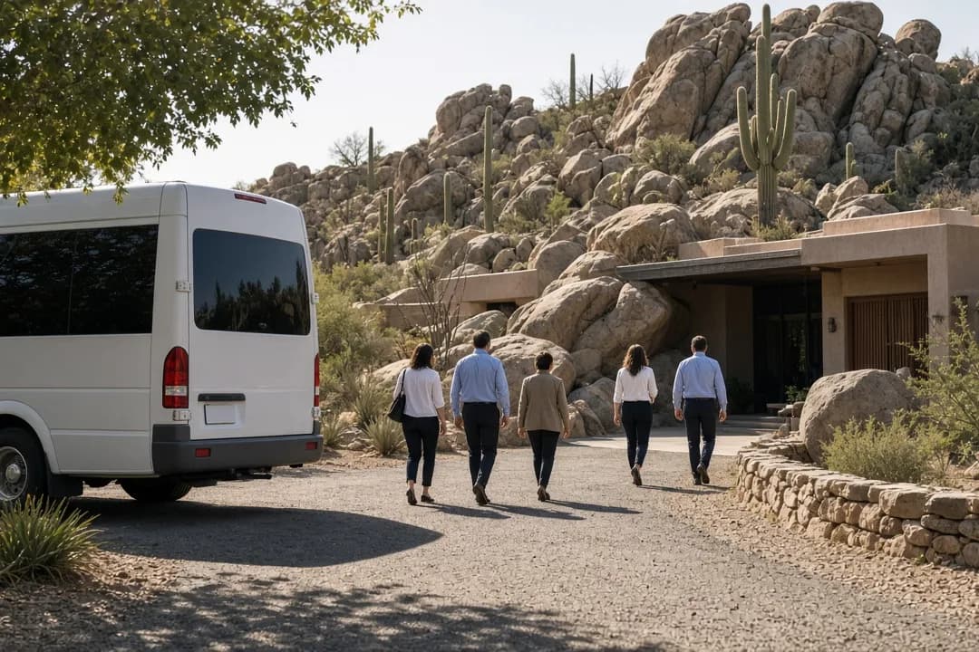 Corporate Retreats transportation in Phoenix