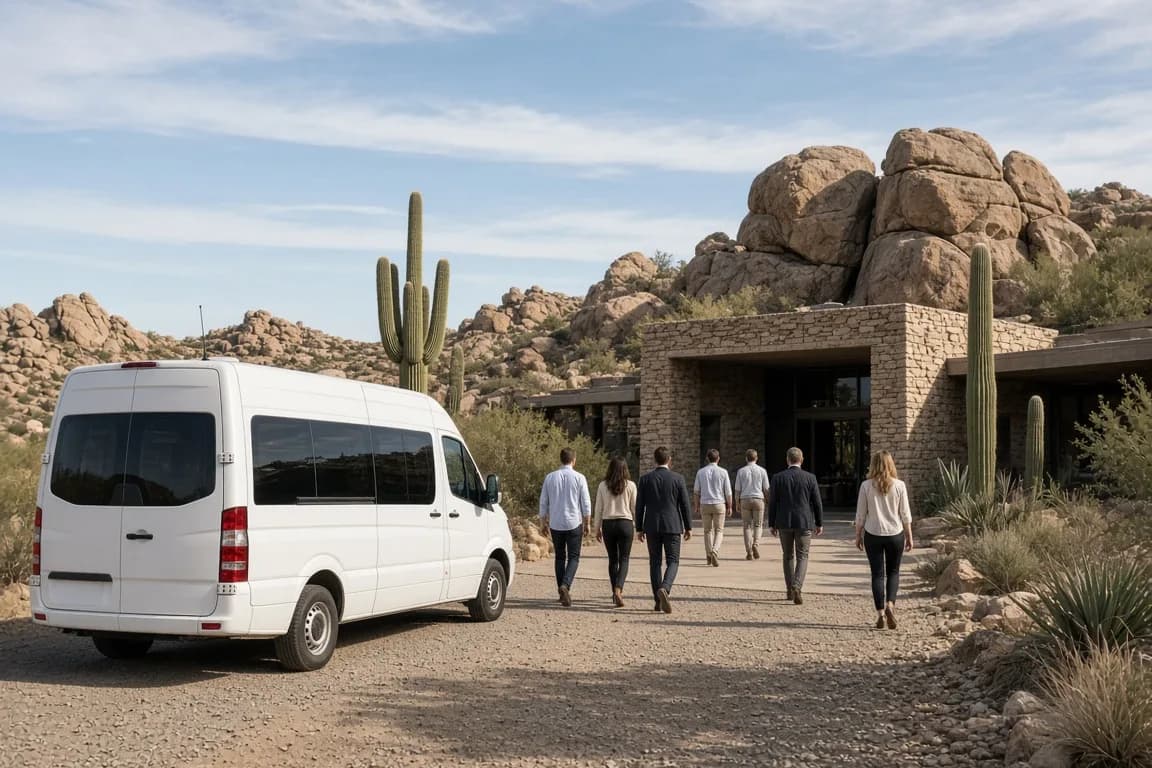 Corporate Retreats transportation in Phoenix