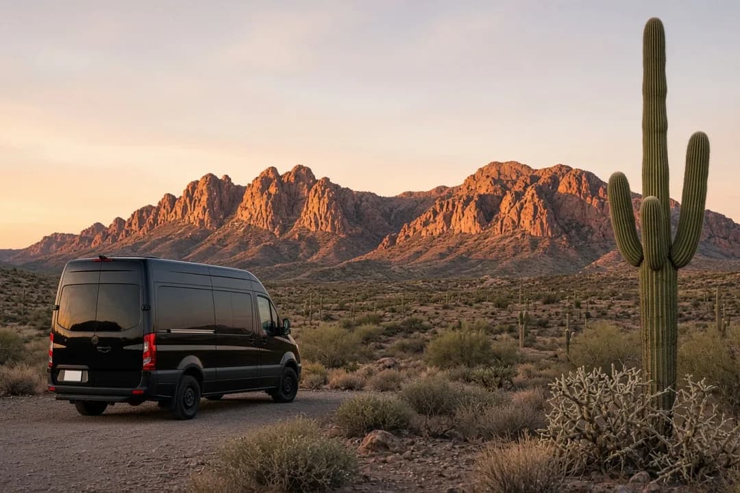 Desert Tours transportation in Phoenix