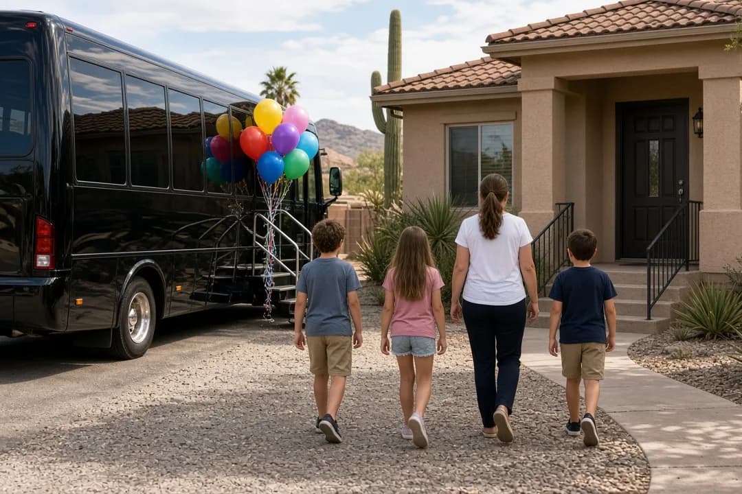 Kids' Parties transportation in Phoenix