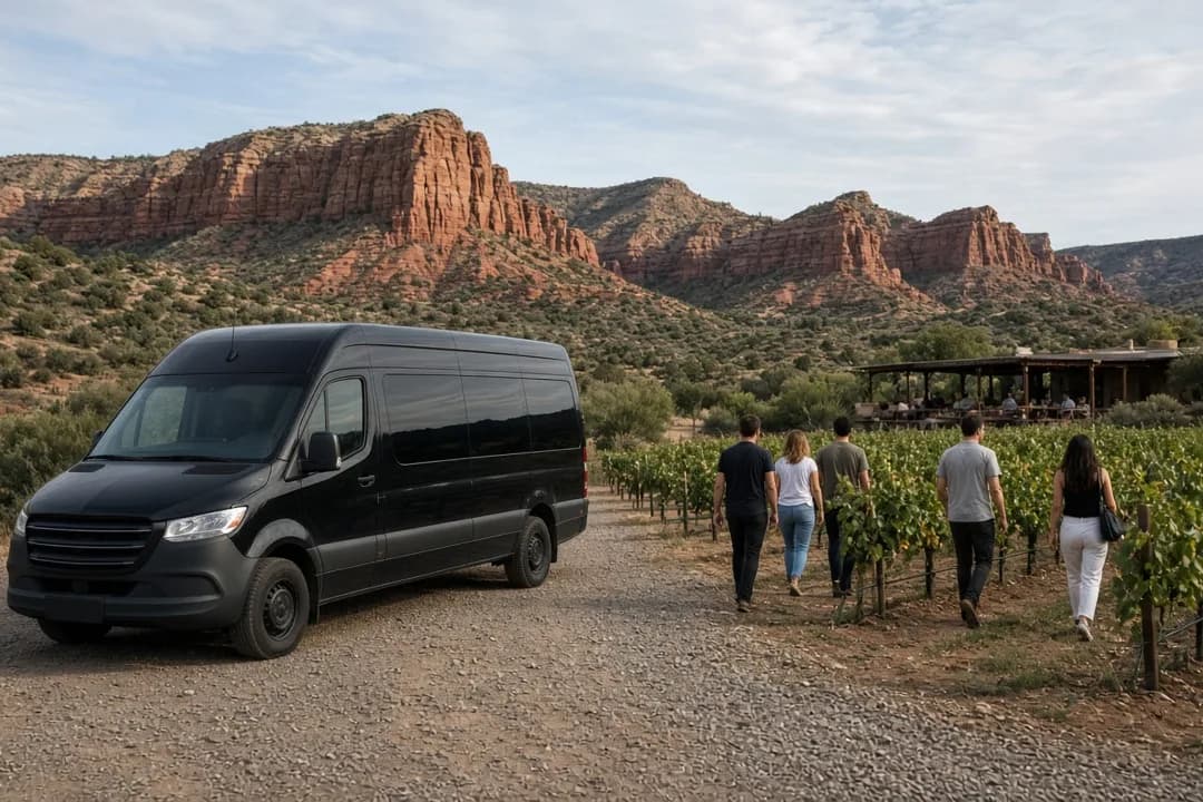 Wine Tours transportation in Phoenix