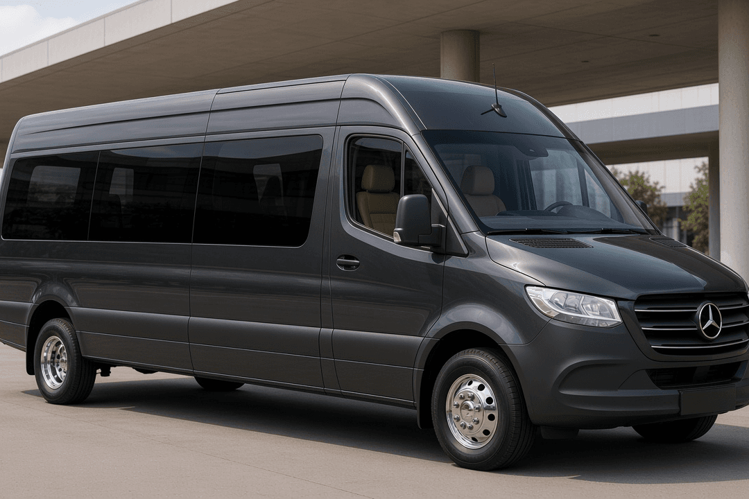 12-passenger executive Sprinter exterior