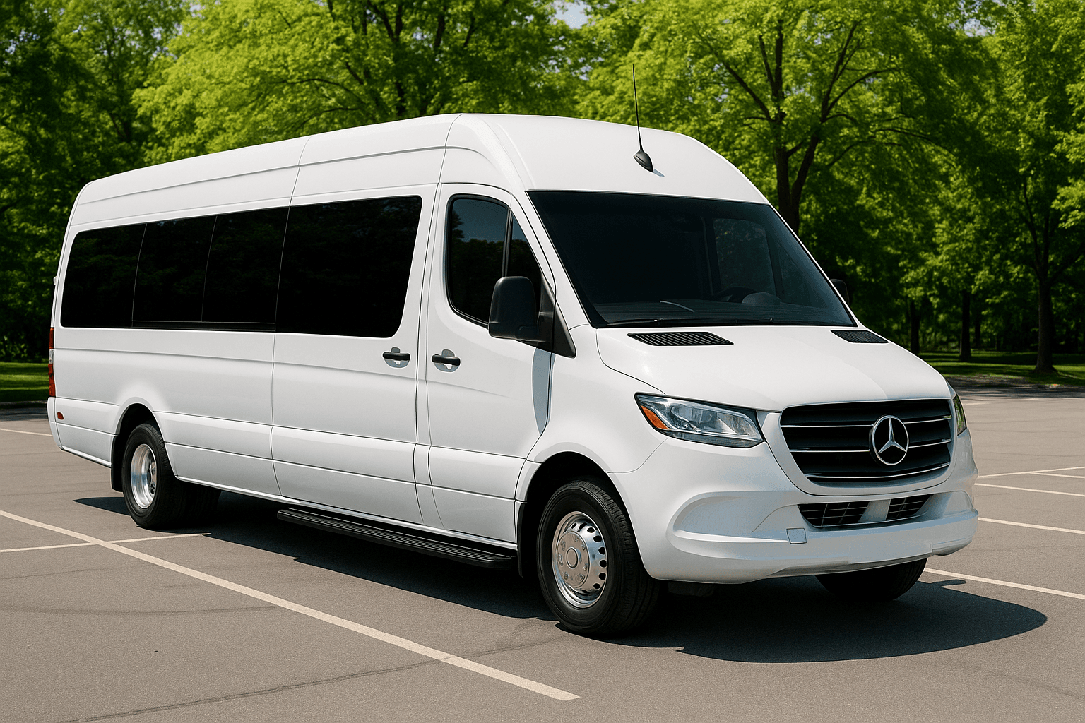 14-Passenger Limo Sprinter exterior
