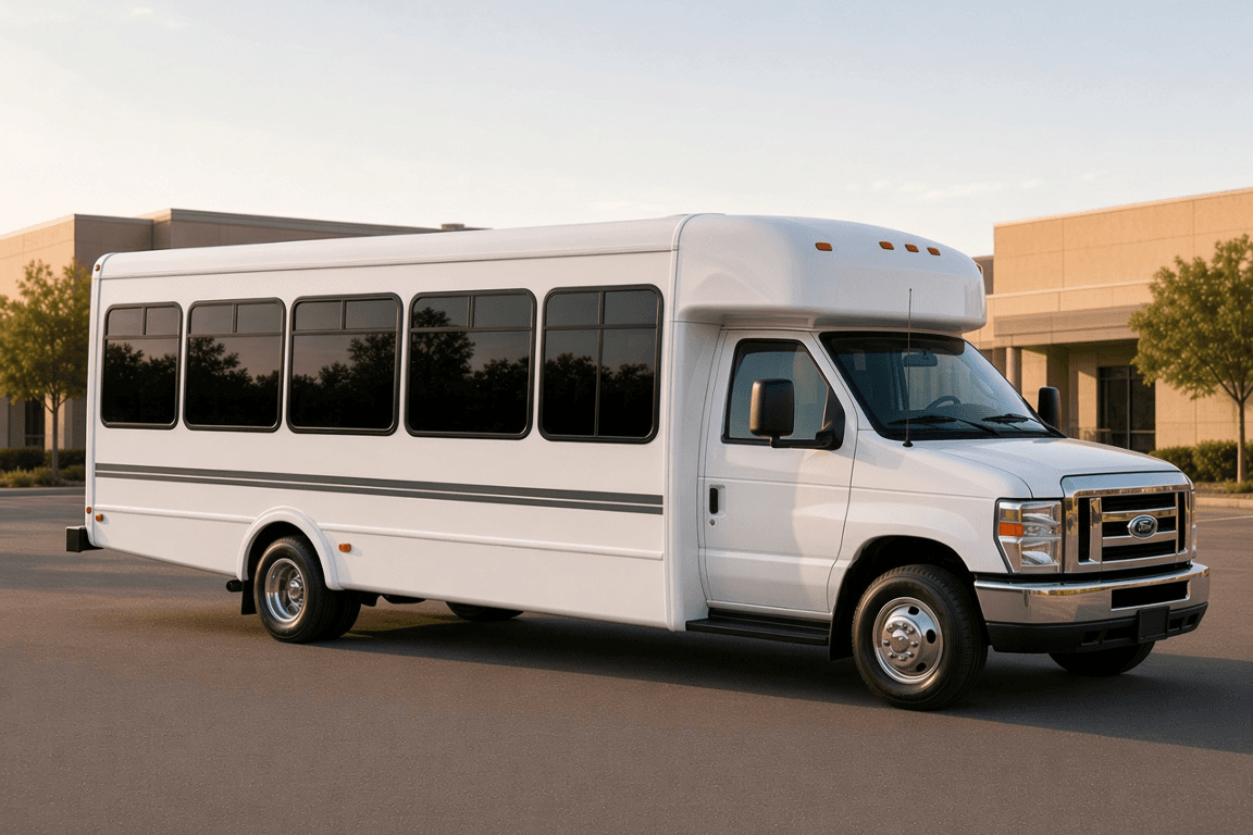 20-Passenger Coach Bus exterior
