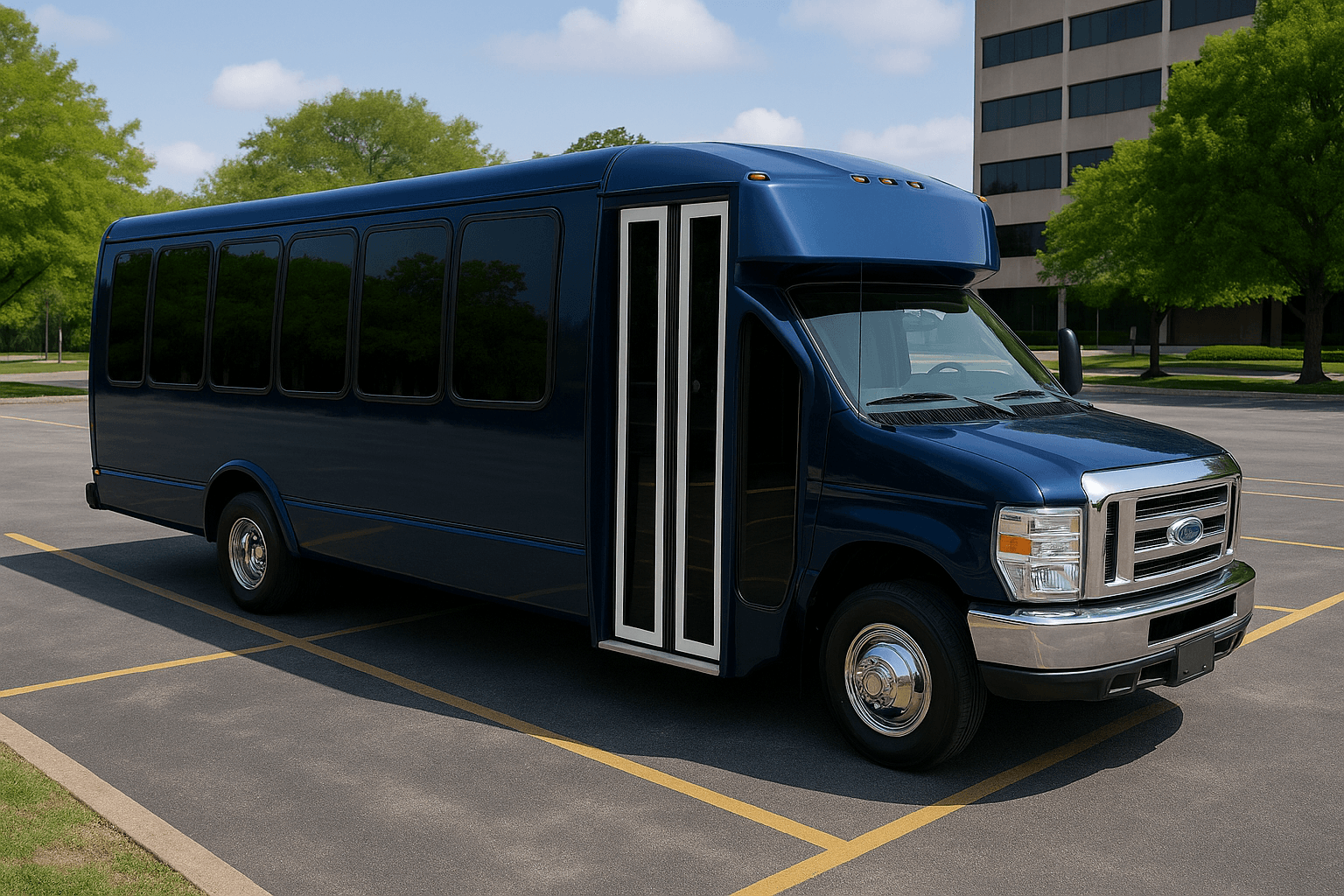 24-Passenger Party Bus exterior