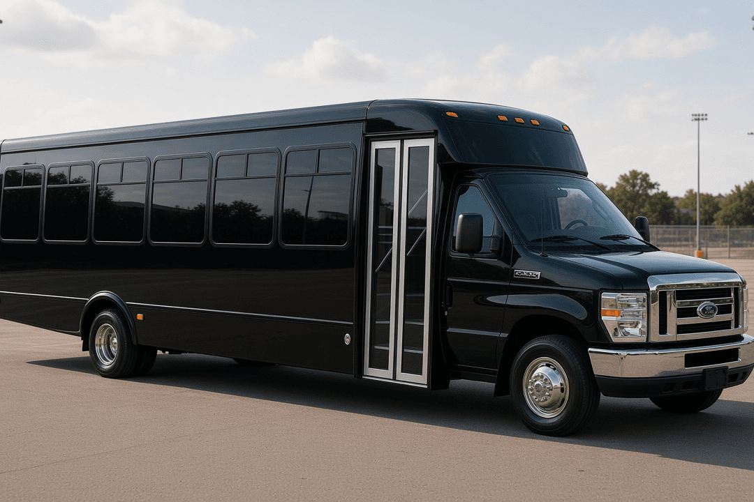 36-Passenger Coach Bus exterior