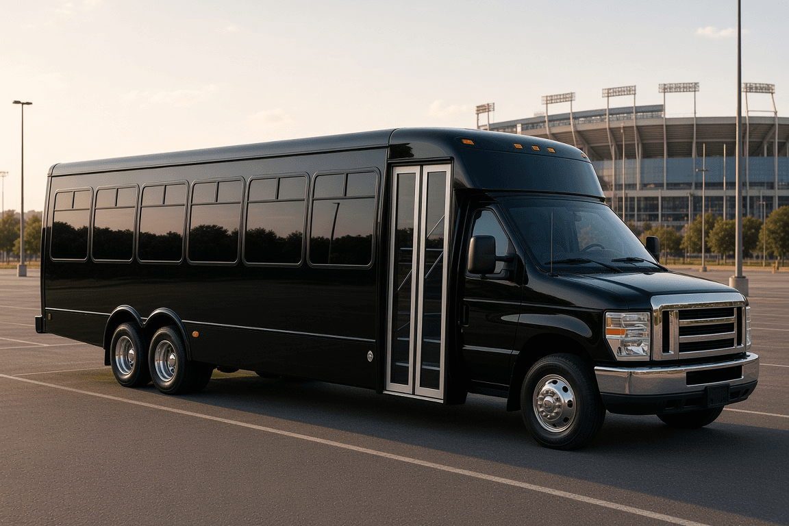 36-Passenger Coach Bus exterior