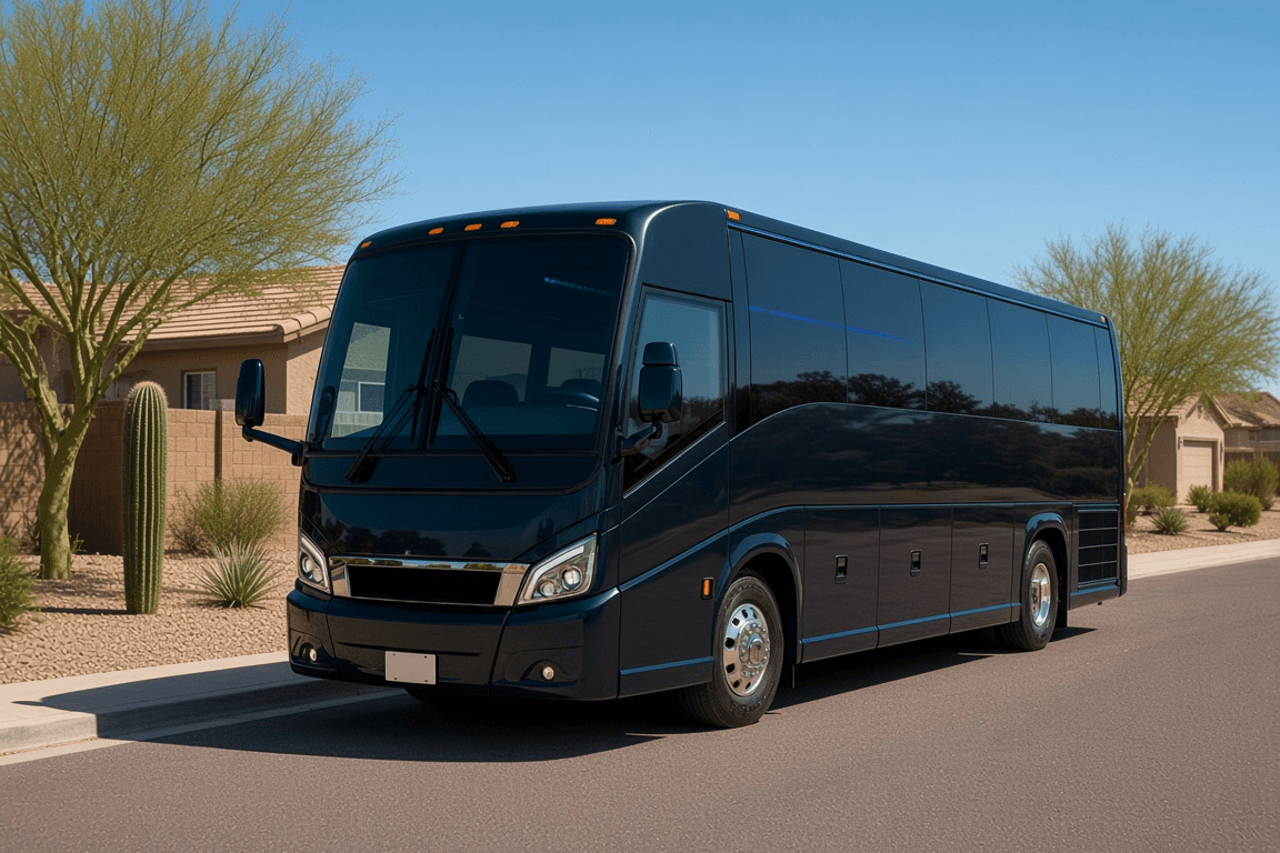 40-Passenger Coach Bus exterior