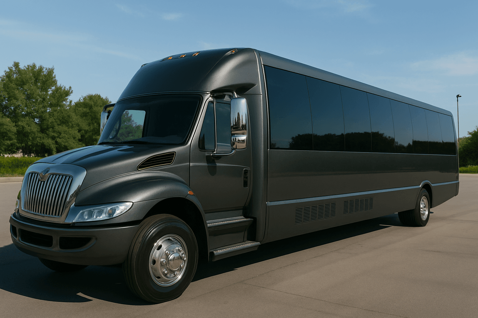 40-Passenger Party Bus transportation planning