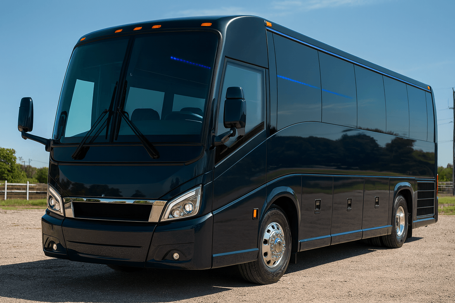 42-Passenger Coach Bus transportation planning