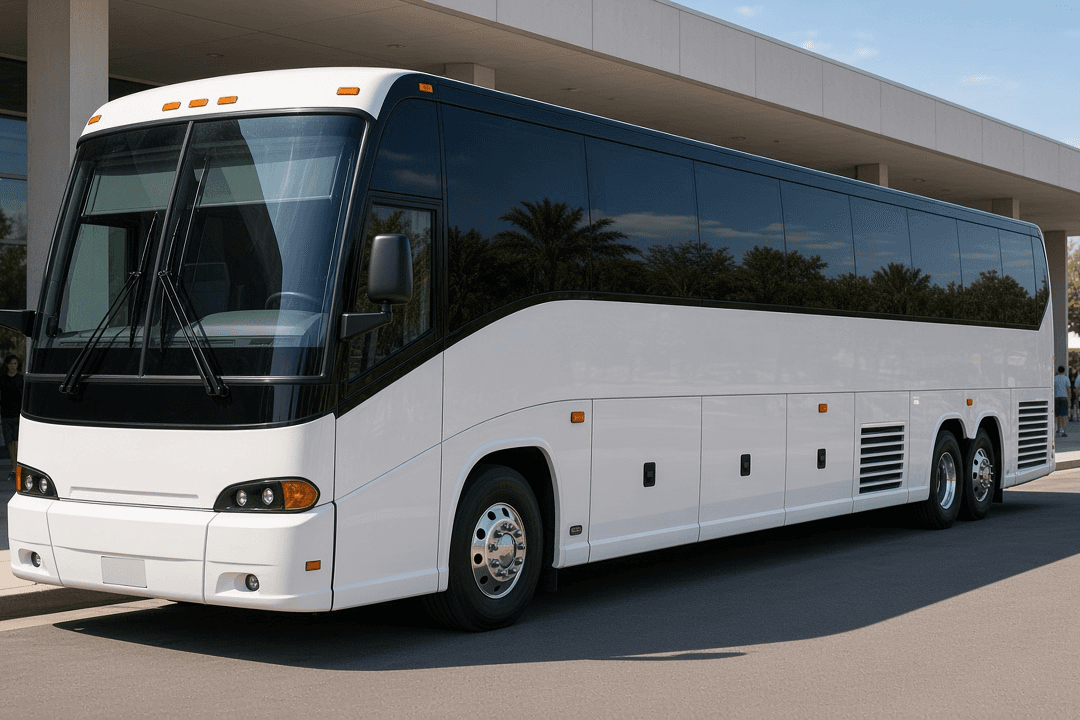 54-passenger coach bus exterior