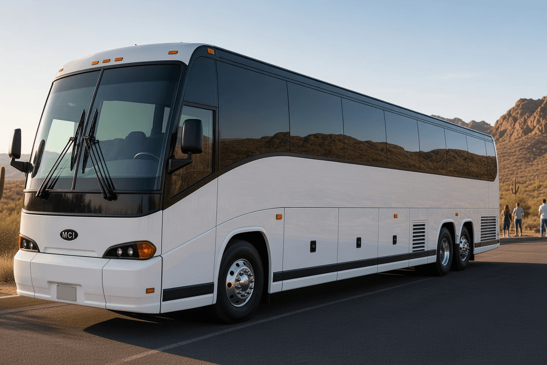 56-Passenger Coach Bus exterior