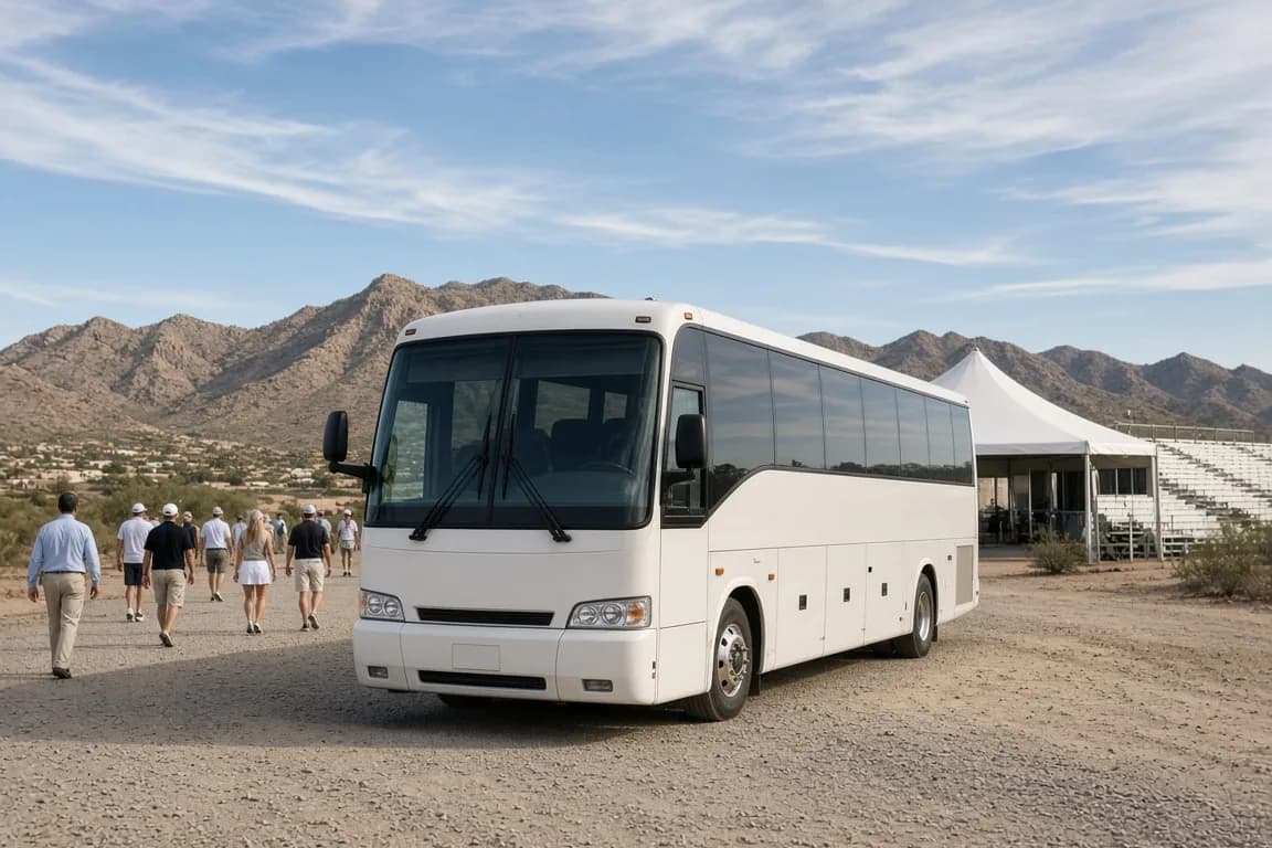 Group transportation to WestWorld of Scottsdale